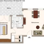 Duenenschloss Duenenschloss 3-05 Lägenhet Ostseebad Kühlungsborn